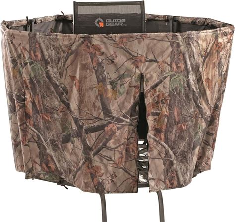 Guide Gear Half Hunting Blind Enclosure 20 Tripod Deer Stand Cover Camo
