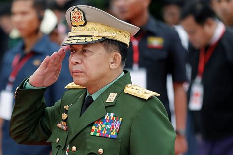 Facebook Blocks Accounts Of Myanmars Top General Other Military