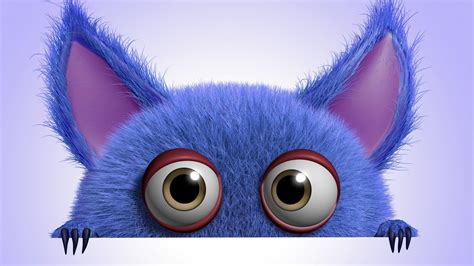 Funny Monster Blue Face Hd Funny Wallpapers Hd Wallpapers Id 76925