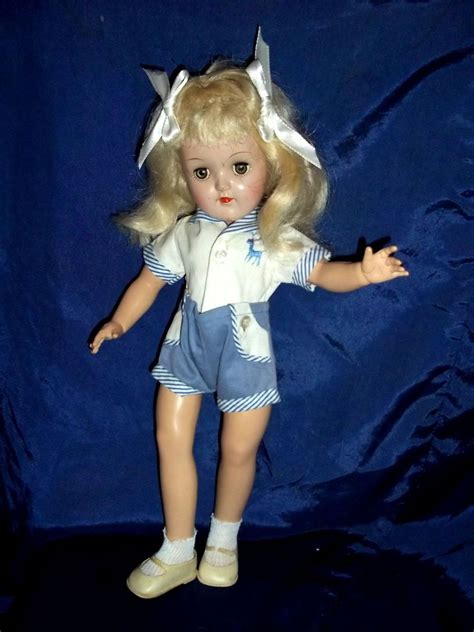 Ideal 14 P 90 Blonde Toni In Factory Playsuit Toddler Dolls Old
