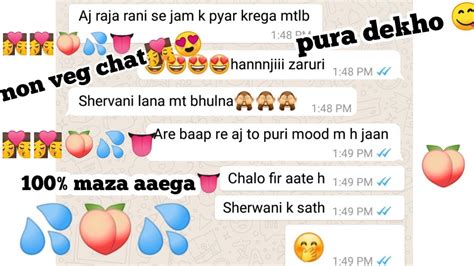 Hot Bf Gf €x Chats👅💏😍🍑 Romantic Chatting In Hindi Love Is Life Non