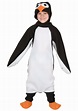 Disfraz de pingüino feliz para niños pequeños