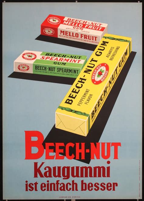 Sold Price 2 Original Vintage 1950s Chewing Gum Design Posters June