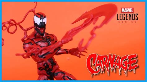 Marvel Legends Monster Venom Wave Carnage Action Figure Toy Review