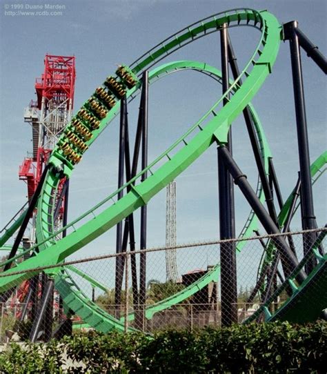 Riddlers Revenge Six Flags Magic Mountain