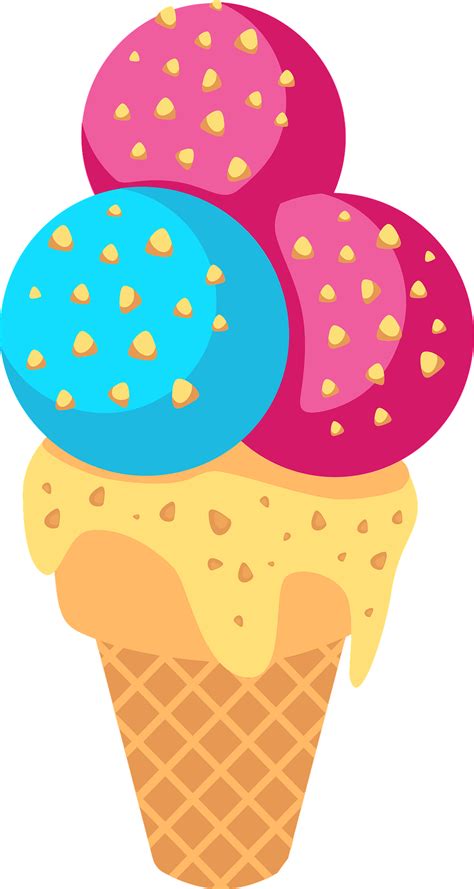 Ice Cream Clipart Kawaii Ice Cream Popsicles Summer Clipart By