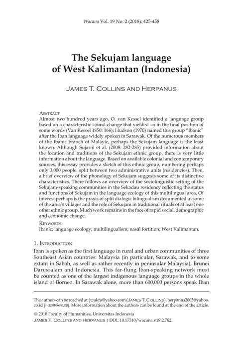 Bahasa melayu sarawak merupakan logat melayu yang dipertuturkan oleh suku melayu di negara bagian sarawak, malaysia (kecuali di kawasan limbang serta lawas yang menuturkan bahasa melayu brunei). Kamus Bahasa Melayu-Sarawak Online : Terjemahan teks dari ...