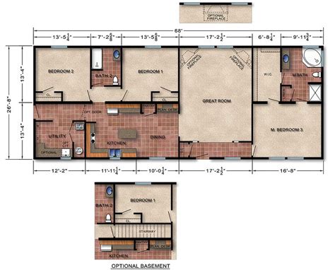Michigan Modular Home Floor Plan 102 Floor Plans Modular Home Floor