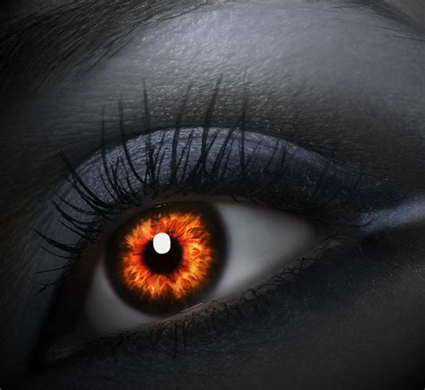 Fiery Eyes By Damian6347177 On Deviantart