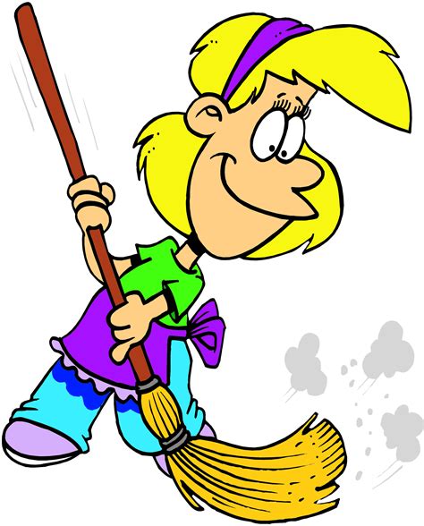 Kid Cleaning Clipart Free Download On Clipartmag