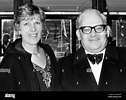 Comedian ronnie barker and his wife joy Black and White Stock Photos ...