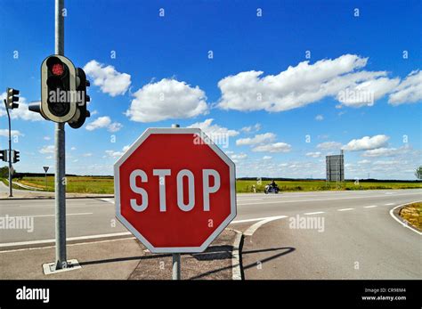 Stop Road Sign Germany Hi Res Stock Photography And Images Alamy