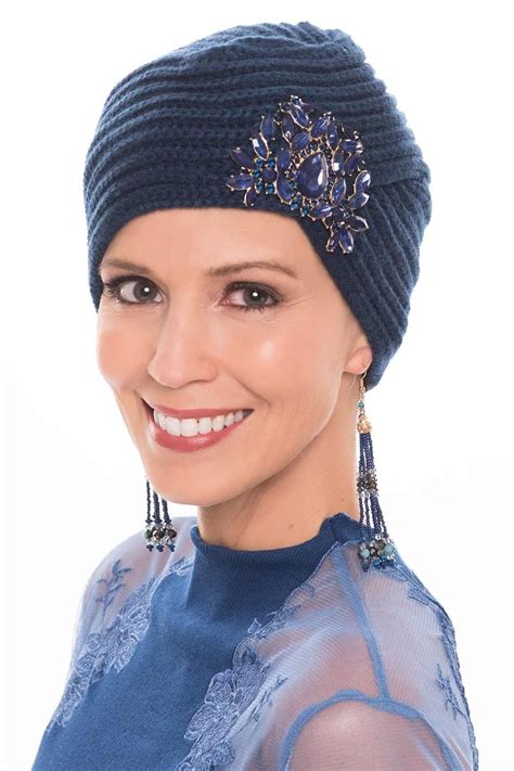 Jeweled Turban Bejeweled Knit Turban For Fall And Winter