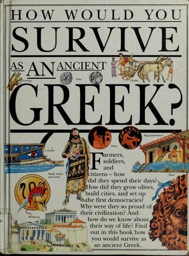How Would You Survive As An Ancient Greek By Fiona Macdonald Open