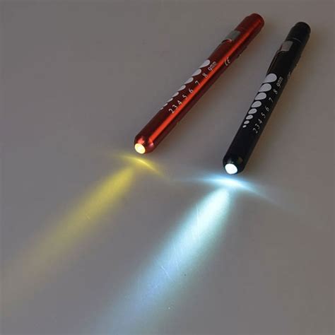 Led Pen Light With Scales Led Pen Light Flashlight Medical Pen Light