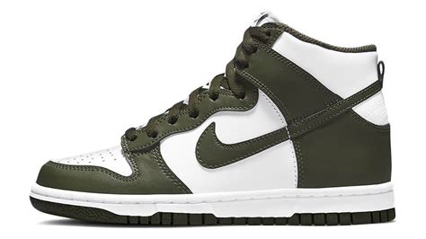 Nike Dunk High Gs Olive Green Where To Buy Db2179 105 The Sole
