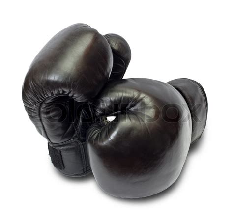 Boxing Gloves On A White Background Stock Photo Colourbox