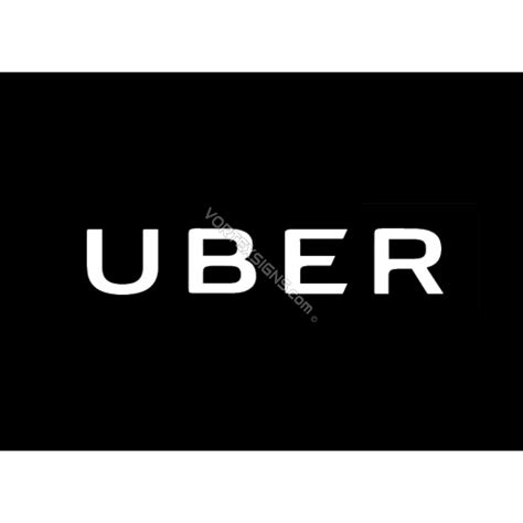 Uber Letters Sign Logo Decals And Stickers Online 10 Off