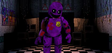 Purple Guy Animatronic Full Body Rfivenightsatfreddys