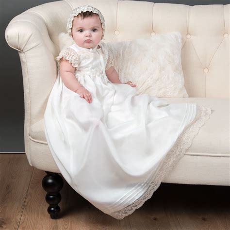 Pin On Christening Gowns And Shoes And Bows