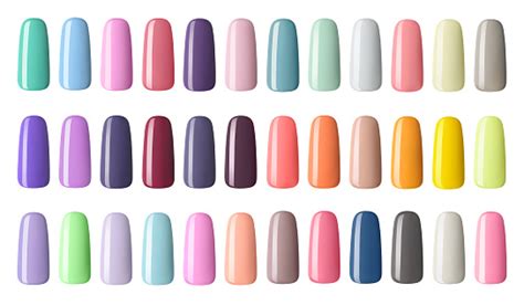 You arrive at the salon and get lost in the plethora of nail polish colors: Nail Polish In Different Fashion Color Colorful Nail ...