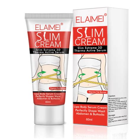 Elaimei Slim Cream Slimming Body Weight Loss Fat Burning Anti