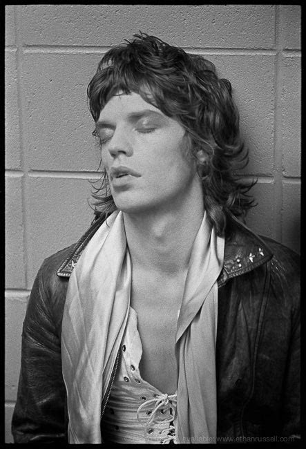 Mick Jagger Lips 1972 Ethan Russell Photographs