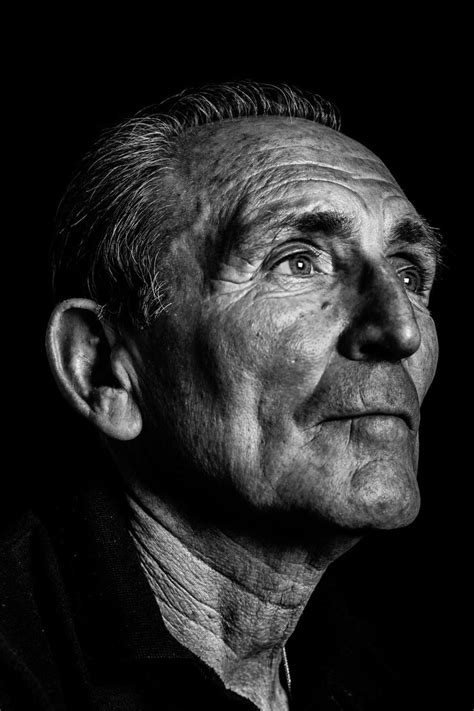 Old Man Portrait Dark Portrait Portrait Drawing Portrait Lighting 3 4 Face Male Face Mens