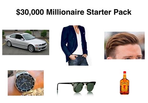 30000 Millionaire Starter Pack Starterpacks