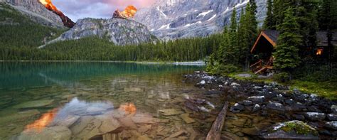 Lake Ohara Lodge Is A Backcountry Canadian Rocky Mountain Resort In