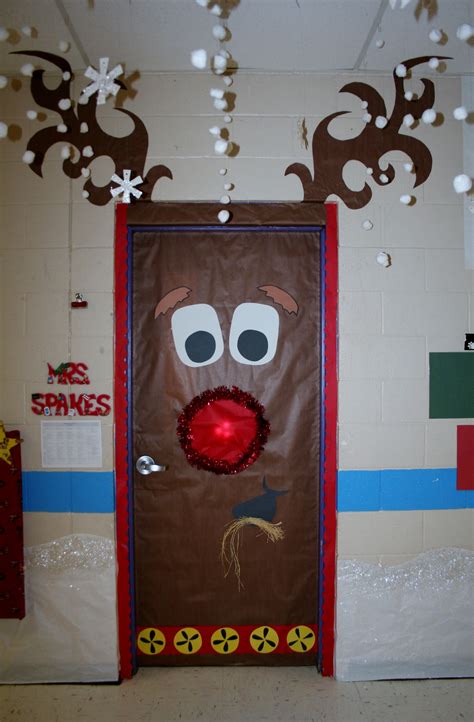 Rudolph Classroom Door Decoration Door Decorations Classroom