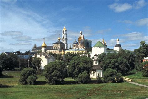 Architectural Ensemble Of The Trinity Sergius Lavra In Sergiev Posad