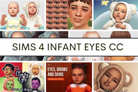 27 Stunning Sims 4 Infant Eyes Cc Free To Download