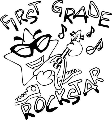 Rock Star Coloring Pages Best Coloring Pages