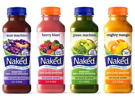 Naked Variety Pack Juice Smoothie Mighty Mango Green Machine Berry
