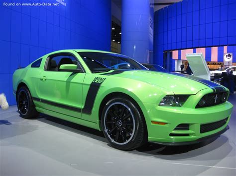 2012 Ford Mustang V Facelift 2012 Boss 302 50 V8 444 Hp