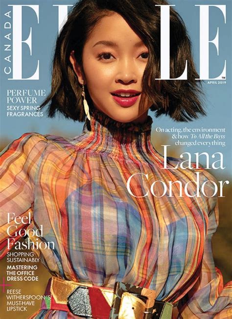 Lana Condor In Elle Magazine Canada April 2019 Hawtcelebs