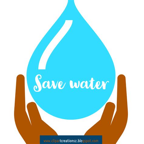 Save Water Clipart 1