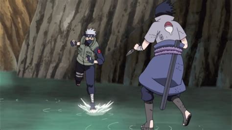 Kakashi Vs Sasuke Taijutsu Naruto Shippuden English Sub Youtube