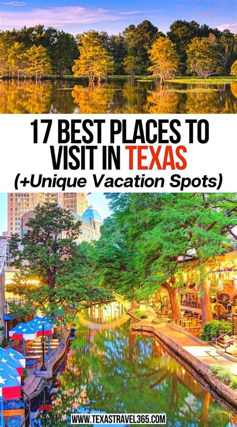 17 Best Places To Visit In Texas Unique Vacation Spots Texas