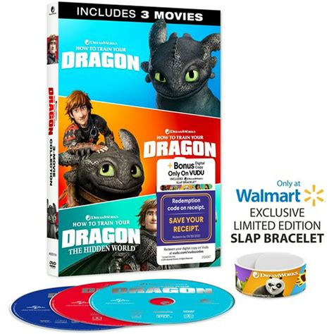 How To Train Your Dragon 3 Movie Collection Dvd