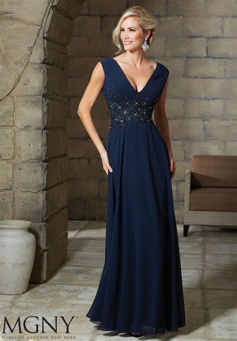 Beaded Appliques Evening Gown Style 71208 Morilee