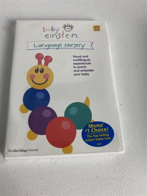Baby Einstein Language Nursery Dvd 2002 Disneymfg Sealed 1599