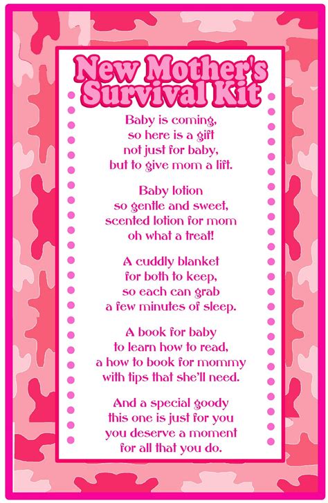 Darling Doodles Baby Shower T Survival Kit