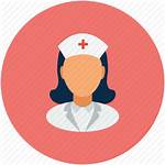 Medical Nurse Icon Female Assistant Healthcare Icons