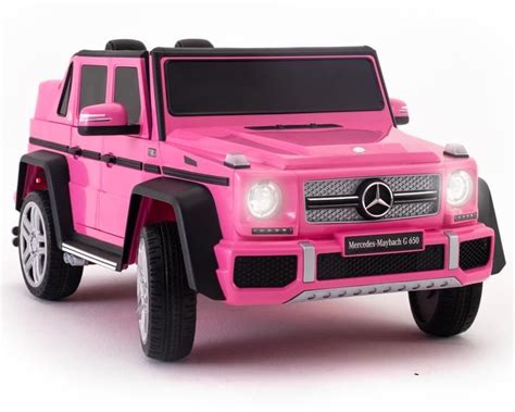 Mercedes G Wagon Maybach 12v Ride On Car For Kids With Remote Leather