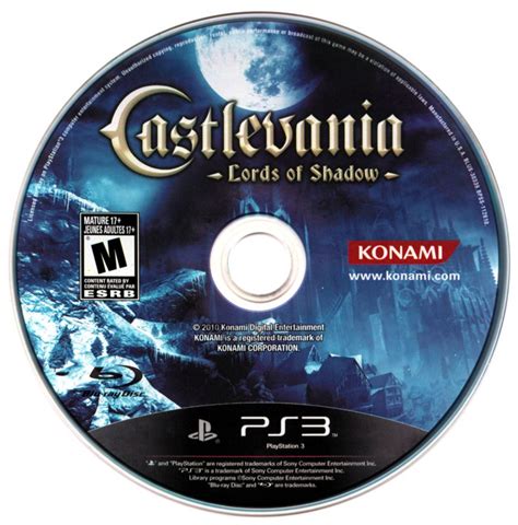 Castlevania Lords Of Shadow Limited Edition 2010 Playstation 3 Box