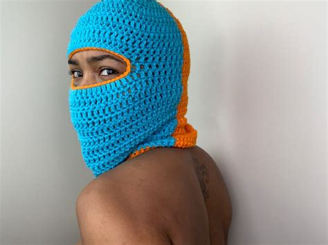 Crochet Ski Mask Etsy