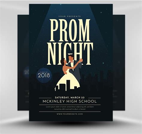 Prom Night Flyer Template V4 Flyerheroes