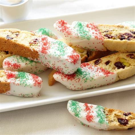 She gives it a christmas flair by. Holiday Biscotti | Recipe in 2020 | Food network recipes, Easy to make desserts, Lemon biscotti
